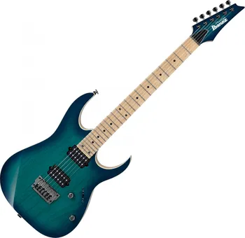 Elektrická kytara Ibanez RG652AHMFX Nebula Green Burst