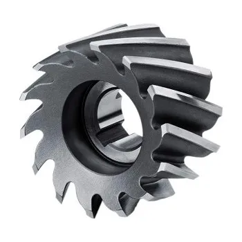 Příslušenství k frézce Fréza válcová čelní nástrčná, jemnozubá - 100x50 mm, HSS, ČSN 222054 (F630970. ZPS-FN. Unášení kameny na hřbetu frézy. Fréza nástrčná čelní jemnozubá, materiál HSS, vnější průměr 100 mm, výška 50 mm, upínací průměr 32 mm, 16 zubů. ZPS Zlín)