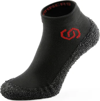 Pánské ponožky Skinners ponožkoboty černé/červené