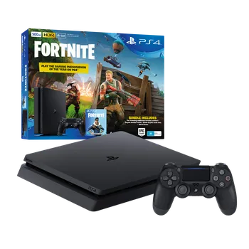 Sony PlayStation 4 Slim 500 GB, konzole černá + Fortnite Herní konzole Sony PlayStation 4 Slim 500 GB, konzole černá + Fortnite
