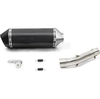 Výfuk pro motocykl Tlumič výfuku Okami - ČERNÝ NEREZ - 0514782 254018