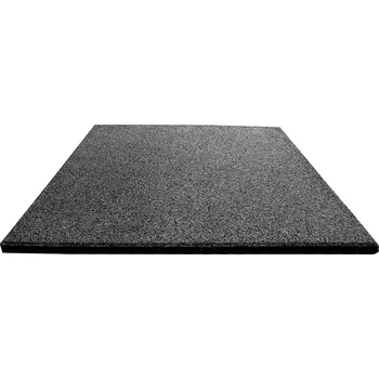 Venkovní dlažba Dopadová pryžová deska černá 50x50 (Dopadové pryžové desky )