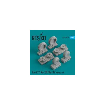 Plastikový model 1/72 Ka-27/Ka-29/Ka-32 wheels set (ZVE,HOBBYB)