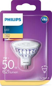 Žárovka Philips LED Classic MR16 36° 7W GU5,3 2700K