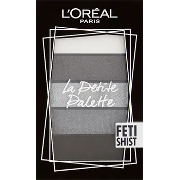 Oční stíny L'Oréal Paris La Petite Palette 5 x 0,80 g Fetishist