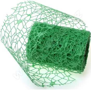 Stuha Stuha pavučina crude 10cm - mátová - 4,6m