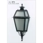 Kovaná nástěnná lucerna model 3074