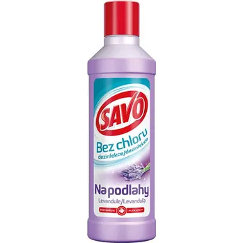 Savo Bez chloru na podlahy levandule 1 l