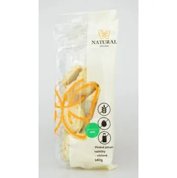 Sušenky plněné jahelné taštičky višňové bez lepku, vajec a mléka - Natural 140g