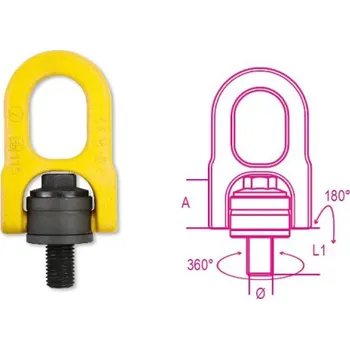 Stahovací páska ŠROUB S UCHEM OTOČNÝM HOUPAVÝM ALLOY STEEL LAKOVANÝ CE-MODEL 8049 M12 ALLOY STEEL UCHO LAKOVANÝ CE (ŠROUB S UCHEM OTOČNÝM HOUPAVÝM ALLOY STEEL LAKOVANÝ CE-MODEL 8049 M12 ALLOY STEEL UCHO LAKOVANÝ CE)
