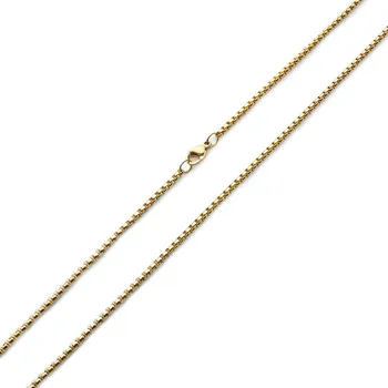 Řetízek Řetízek VARIANT 45 x 0,2 cm - gold z chirurgické oceli S684100