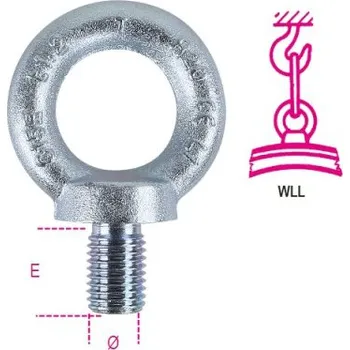 Stahovací páska ŠROUB S UCHEM -MODEL 8040EZ M10 POZINK CE DIN 580 (ŠROUB S UCHEM -MODEL 8040EZ M10 POZINK CE DIN 580)