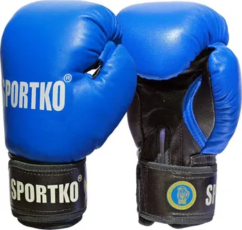 Boxerské rukavice Sportko PK1 rukavice modré 