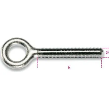 Stahovací páska ŠROUB S UCHEM -MODEL 8002ZD ZÁVIT PRAVÝ M14 POZINK (ŠROUB S UCHEM -MODEL 8002ZD ZÁVIT PRAVÝ M14 POZINK)