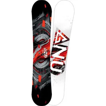 Snowboard GNU Asym Carbon Credit Btx černý/bílý