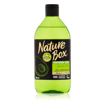 Sprchový gel Nature Box Avocado sprchový gel 385 ml
