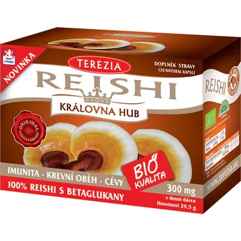 Terezia Company Reishi BIO 300 mg Přírodní produkt Terezia Company Reishi BIO 300 mg