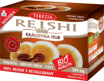 Přírodní produkt Terezia Company Reishi BIO 300 mg