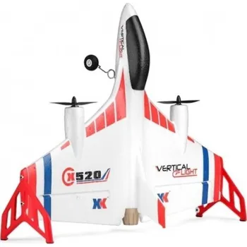 RC model letadla Fighter X520 VTOL RTF bílé
