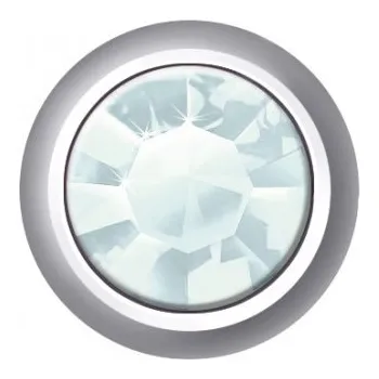 Náušnice Náušnice Mini Bezel Aquamarine Estelle