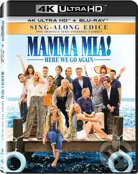 Blu-ray film Blu-ray Mamma Mia! 2: Here We Go Again 4K Ultra HD + Blu-ray (2018)