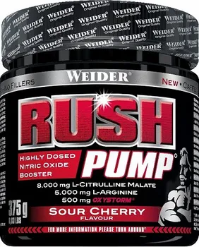Anabolizér Weider Rush Pump 375 g višeň