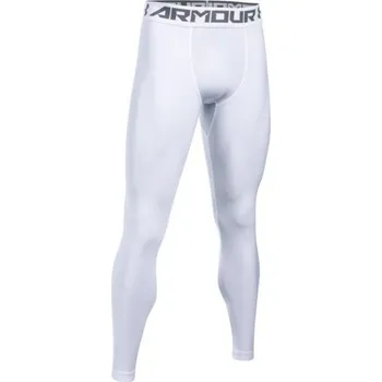 Běžecké oblečení Under Armour HG Armour 2.0 Legging legíny pánské bílé