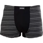 Pánské boxerky Evona 1177 vel. M,L,XXL černé vzor 01