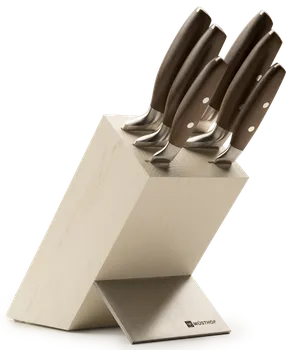 Kuchyňský nůž Wüsthof Epicure blok s noži krémový 6 dílů
