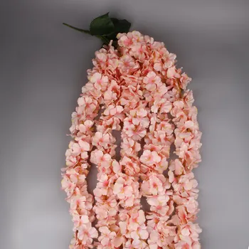 umělá květina Hortenzie převis umělá 110cm růžová (66549/PI)