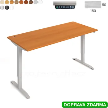 Nábytek MS 2M 1800 Hobis Motion 180 x 80 x 70 až 120 cm, paměťový ovladač