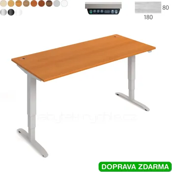 Nábytek MS 3M 1800 Hobis Motion 180 x 80 x 61 až 128 cm, paměťový ovladač