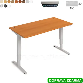 Nábytek MS 3M 1600 Hobis Motion 160 x 80 x 61 až 128 cm, paměťový ovladač