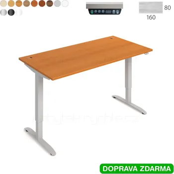 Nábytek MS 2M 1600 Hobis Motion 160 x 80 x 70 až 120 cm, paměťový ovladač