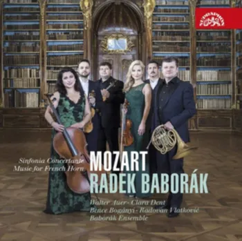 Česká hudba Mozart: Hornové koncerty - Radek Baborák [2CD]