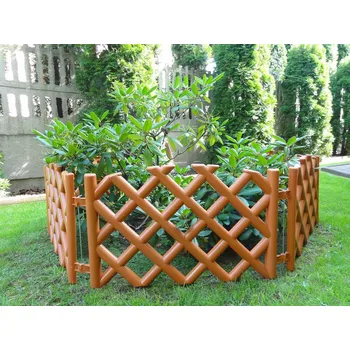 Plot Zahradní okrasný plastový plot 3,6m x 41cm (Zahradní okrasný plastový plot)