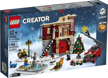 Stavebnice LEGO LEGO Creator Expert 10263 Hasičská stanice v zimní vesnici