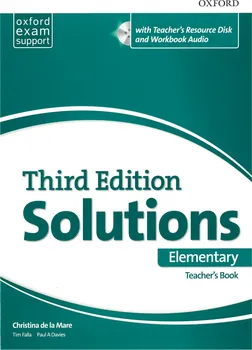 Anglický jazyk Maturita Solutions Elementary Teacher's Pack - Christina de la Mare, Tim Falla, Paul A. Davies (3rd Edition) 