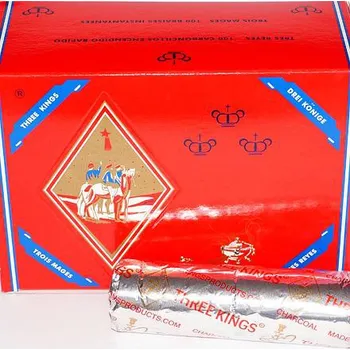 Čajovna KRABICE Three Kings, velké uhlíky ( 10 válců v krabici )