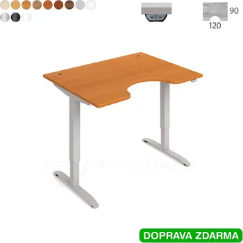 Psací stůl MSE 2 1200 Hobis Motion Ergo 120 x 90 x 70 až 120 cm