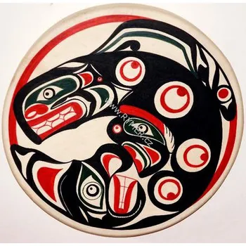 Bubínek Malba na šamanský buben - 50cm - šamanská cesta