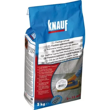 Knauf Flexfuge Schnell Hellbraun 5 kg světle hnědá Spárovací hmota Knauf Flexfuge Schnell Hellbraun 5 kg světle hnědá