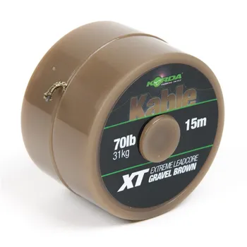 Korda Kable XT Extreme Leadcore Gravel Brown 70 lb/15 m