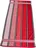 JAHU Rainbow Osuška 70 x 140 cm, červená