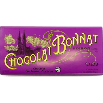 Čokoláda Bonnat Cuba 75% 100g