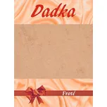 Dadka froté prostěradlo 60 x 120 x 10 cm