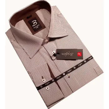 Pánská košile Brighton 110031 hnědá XL