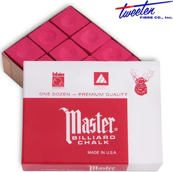 Tool Billiard Křída Master červená 1 ks US-A-12R