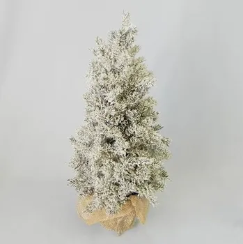 Vánoční dekorace Stromeček zasněžený 56cm bílá (MFP(XMLX)-017SN)