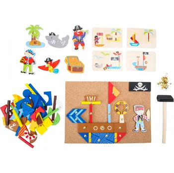 Small Foot Zatloukací hra, piráti